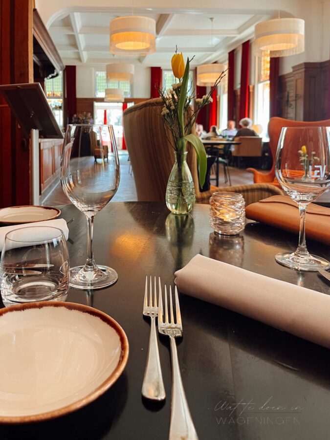 Brunchen bij Hotel de Wereld in Wageningen